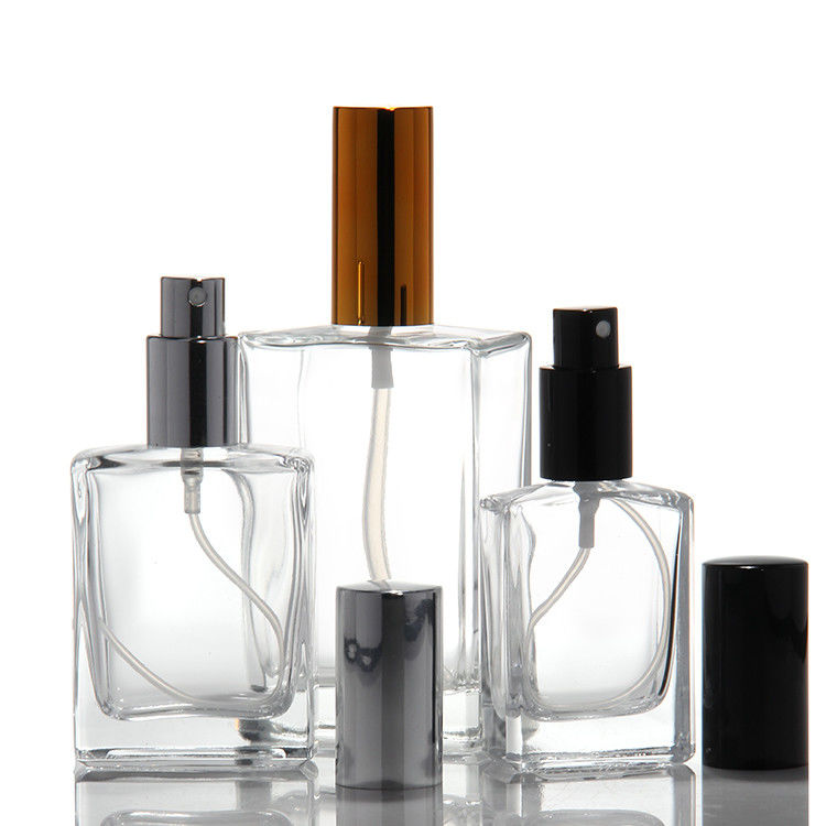 Logo personalizzato Spray vuoto perfume bottiglia di vetro Vintage lusso 10ml 30ml 50ml 100ml