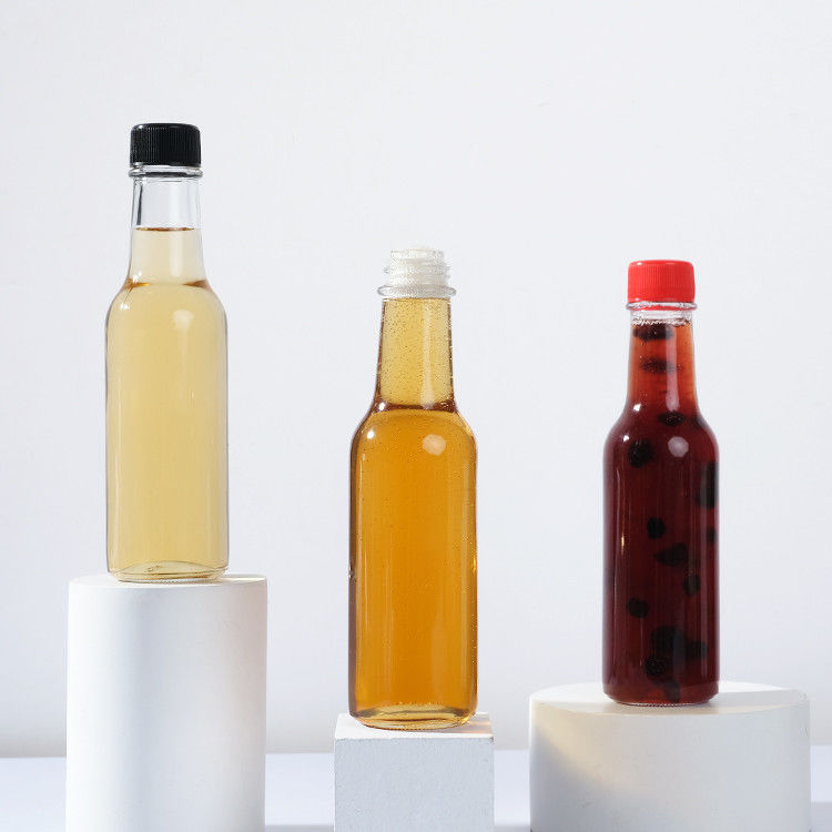 Bottiglia di vetro da 20 ml con calce alto colorante alimentare salsa bottiglia di vetro con tappo